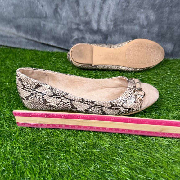 Kelly & Katie WENDIE Flats Snake Print Ballet Slip On Shoes Women's 7.5M - Picture 12 of 13